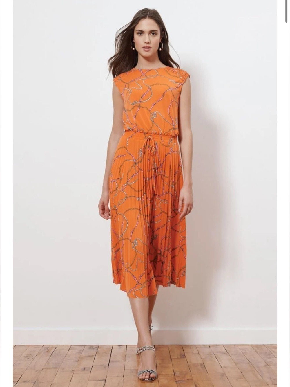 Donna Morgan Pleated Dress